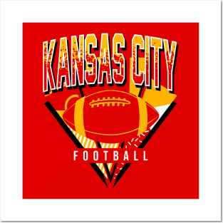 Kansas City Football Gameday Posters and Art
